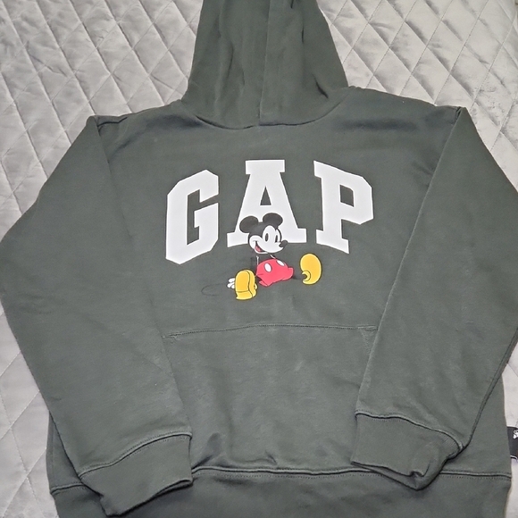 GAP Other - GAP Kids Dark Gray Hoodie with Mickey Mouse